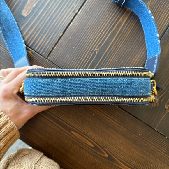 Tory Burch Blue Denim Mini Crossbody - Picture 7 of 11